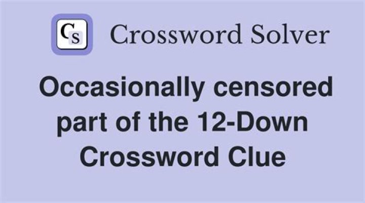2-Down part Crossword Clue