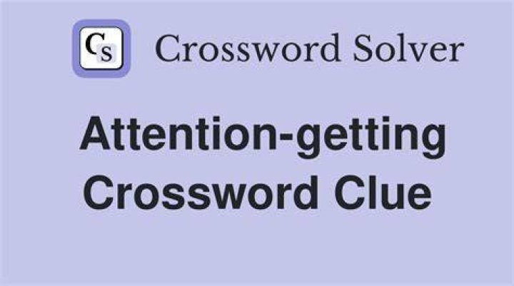 Attention-getting store sign Crossword Clue