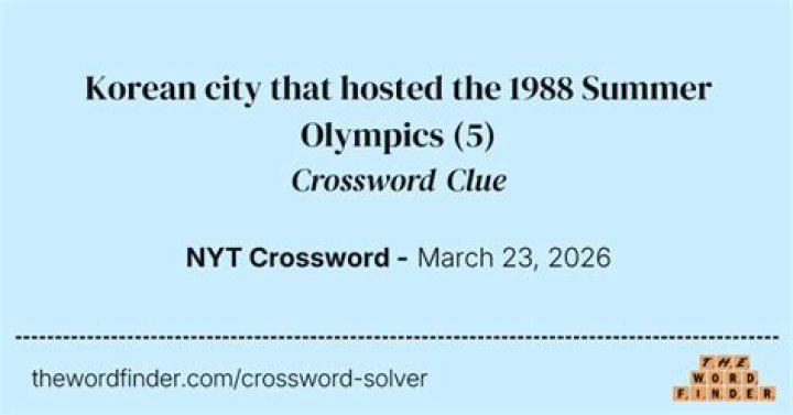 Belgian city that hosted the 1920 Summer Olympics Crossword Clue