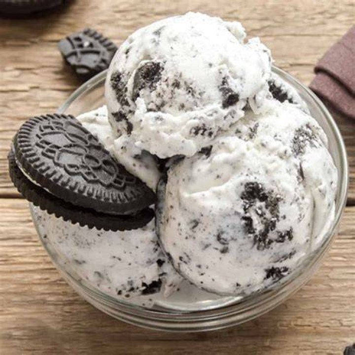 Cookie in cookies ‘n cream ice cream Crossword Clue