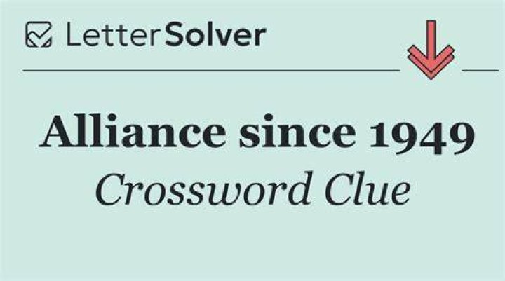 Defense alliance since 1949 Crossword Clue