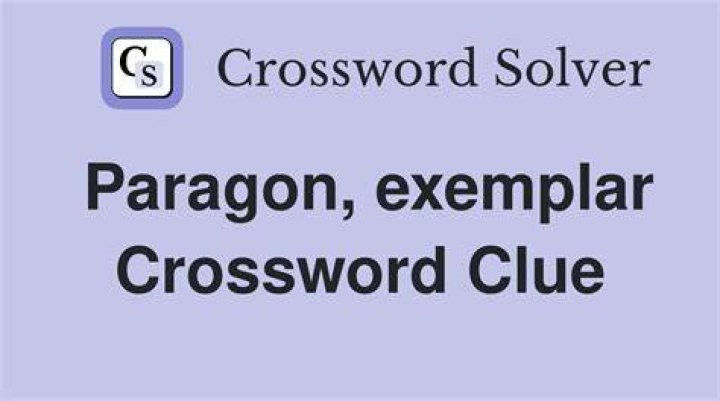 Exemplar of innocence Crossword Clue