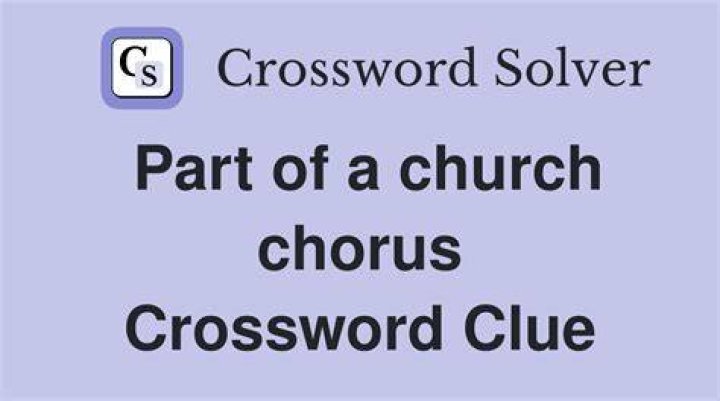 “Glorify ___ Name” (church chorus) Crossword Clue