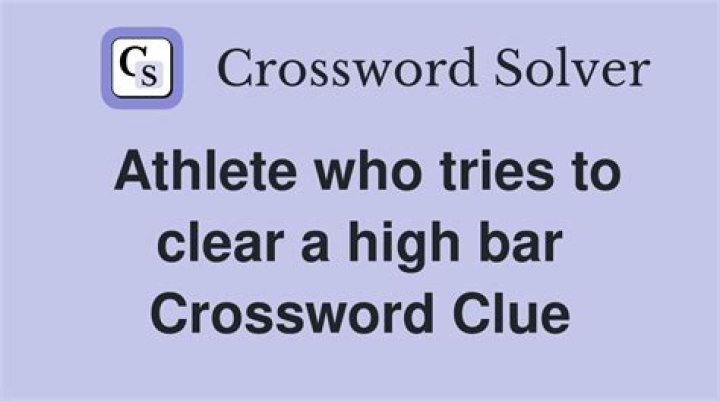 Highest bar? Crossword Clue