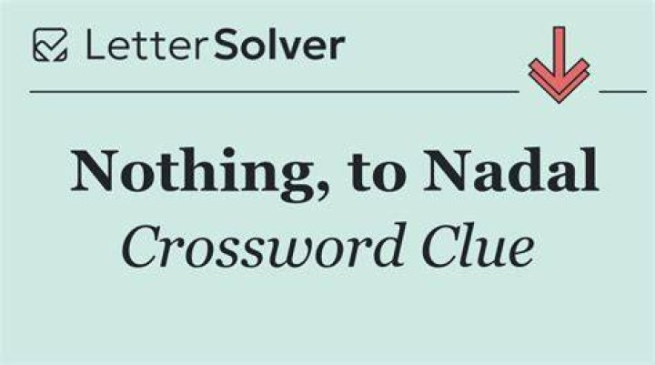 It’s nothing Crossword Clue