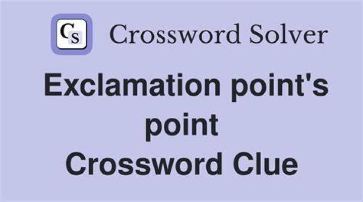 It shares a computer key with an exclamation point Crossword Clue