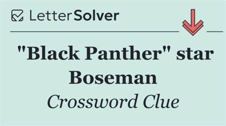 Like most characters in “Black Panther” Crossword Clue