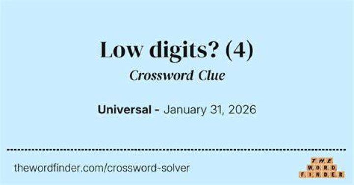 Low-key Crossword Clue