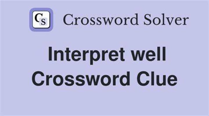 Not interpret correctly Crossword Clue