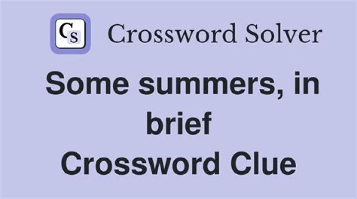 Seconds, in brief Crossword Clue