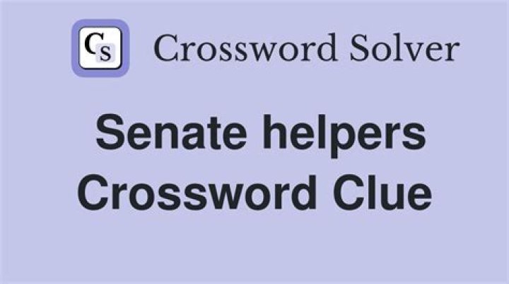 Senate assent Crossword Clue