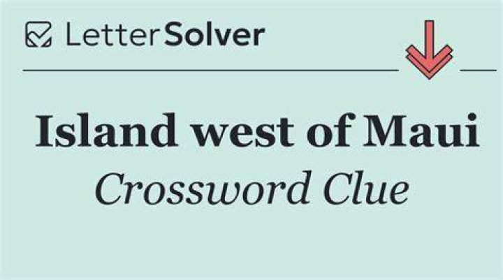 Sight from Maui’s west shore Crossword Clue