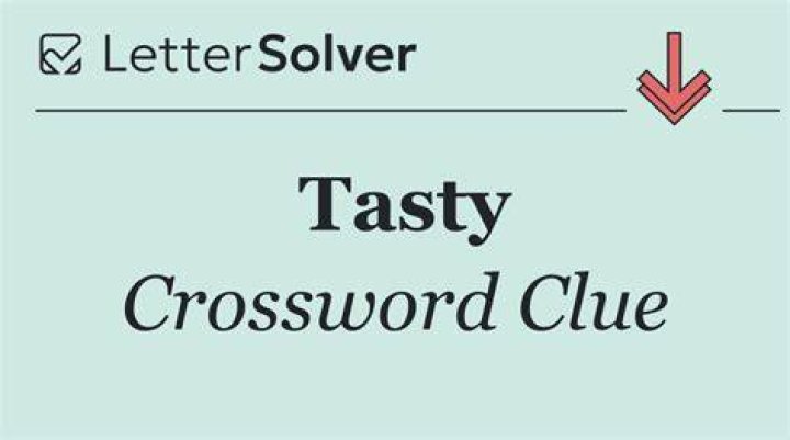 Tasty morsel Crossword Clue