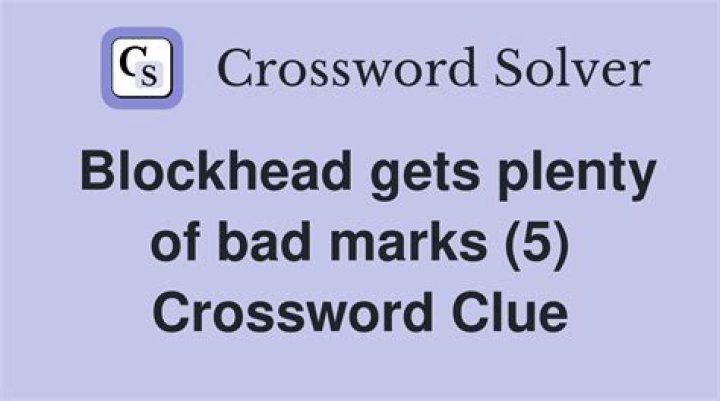 Teacher’s note accompanying a bad grade, maybe Crossword Clue