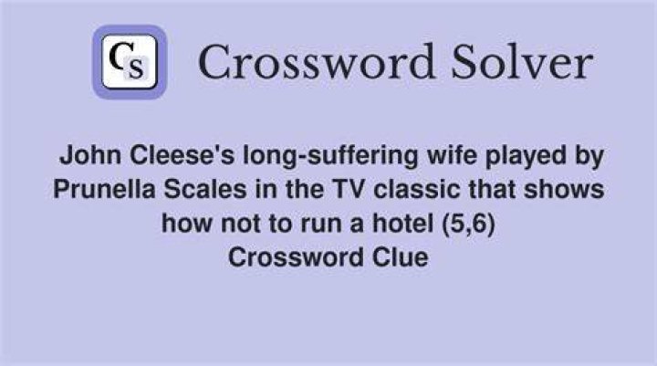 Title character in a classic John Cleese comedy Crossword Clue
