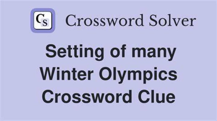 Winter setting in S.F. Crossword Clue