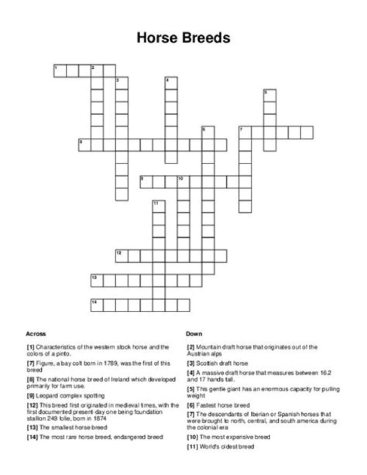 Word with horse or hero Crossword Clue